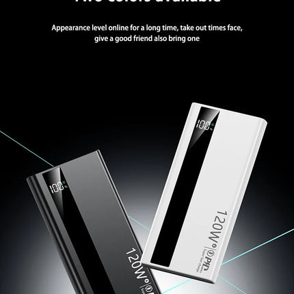 200000mAh 120W Fast Charging Power Bank