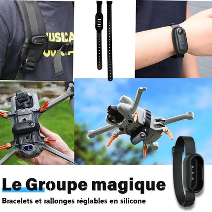 Dibellay 4K Magnetic Body Cam – Smart Wireless Action Camera