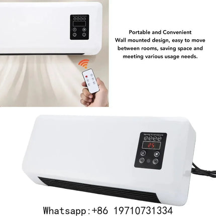 Wall-Mounted Heater with Remote