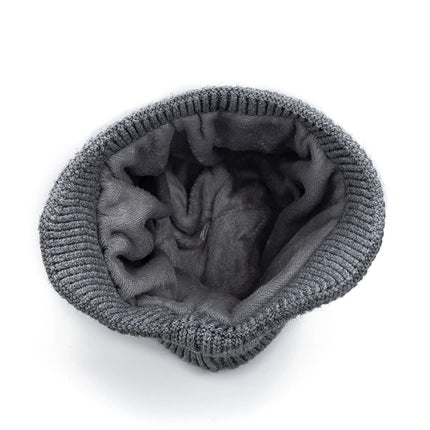 Men’s Fleece-Lined Earflap Beanie
