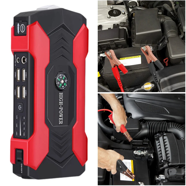 12V Car Jump Starter Portable Car QC Fast Charging