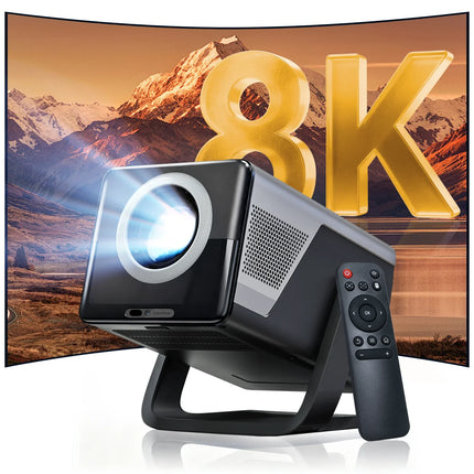 LynCast X7 AI Smart Projector 1080P, 8K Support, 1000 ANSI, Android 14, WiFi 6
