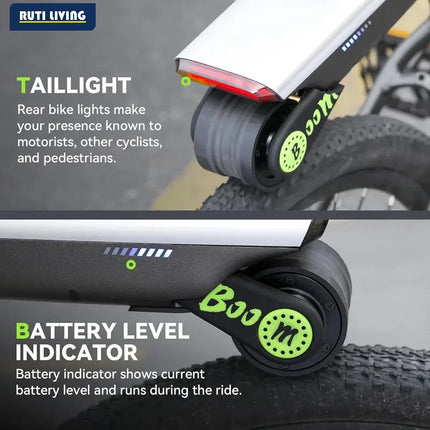 18V 10Ah Electric Bicycle Booster Kit 200W