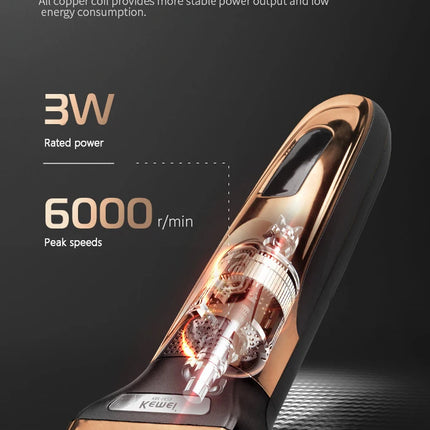 Kemei 3 In 1 Powerful Electric Shaver