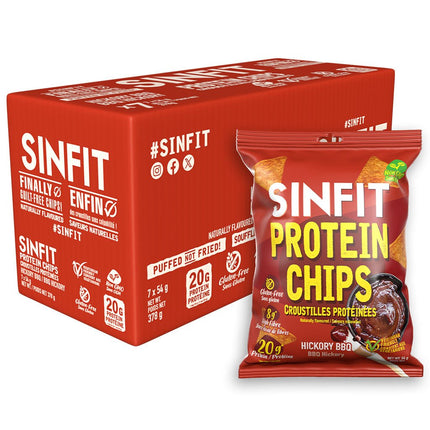 Sinfit PROTEIN CHIPS, 7 Bags/Box