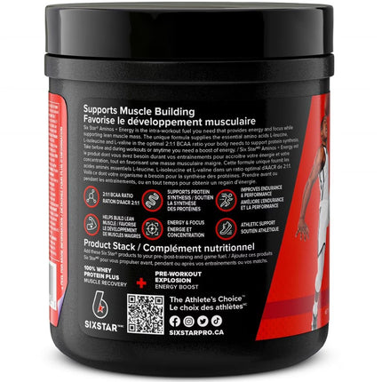 Six Star AMINOS + ENERGY, 30 Servings