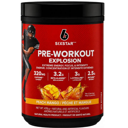 Six Star PRE-WORKOUT EXPLOSION, 60 Servings