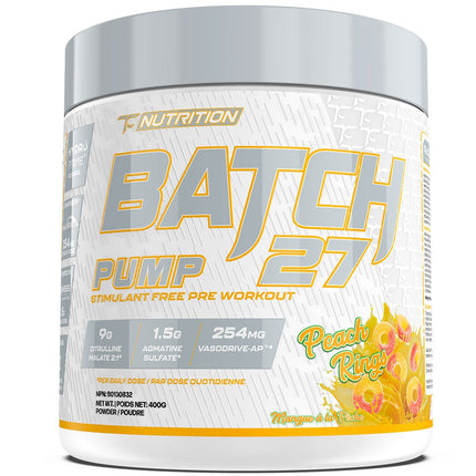 TC Nutrition BATCH 27 PUMP (Stim Free), 40 Servings