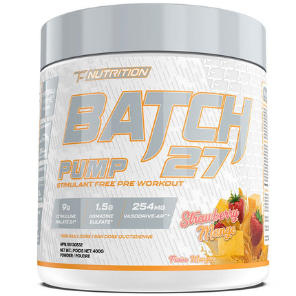 TC Nutrition BATCH 27 PUMP (Stim Free), 40 Servings
