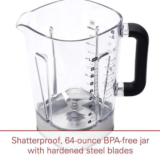WOLF Gourmet High-Performance Blender - Factory serviced with 1 year warranty - WGBL100S