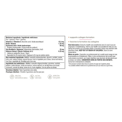 Youtheory BIOTIN+ ZERO SUGAR GUMMIES, 60 Gummies