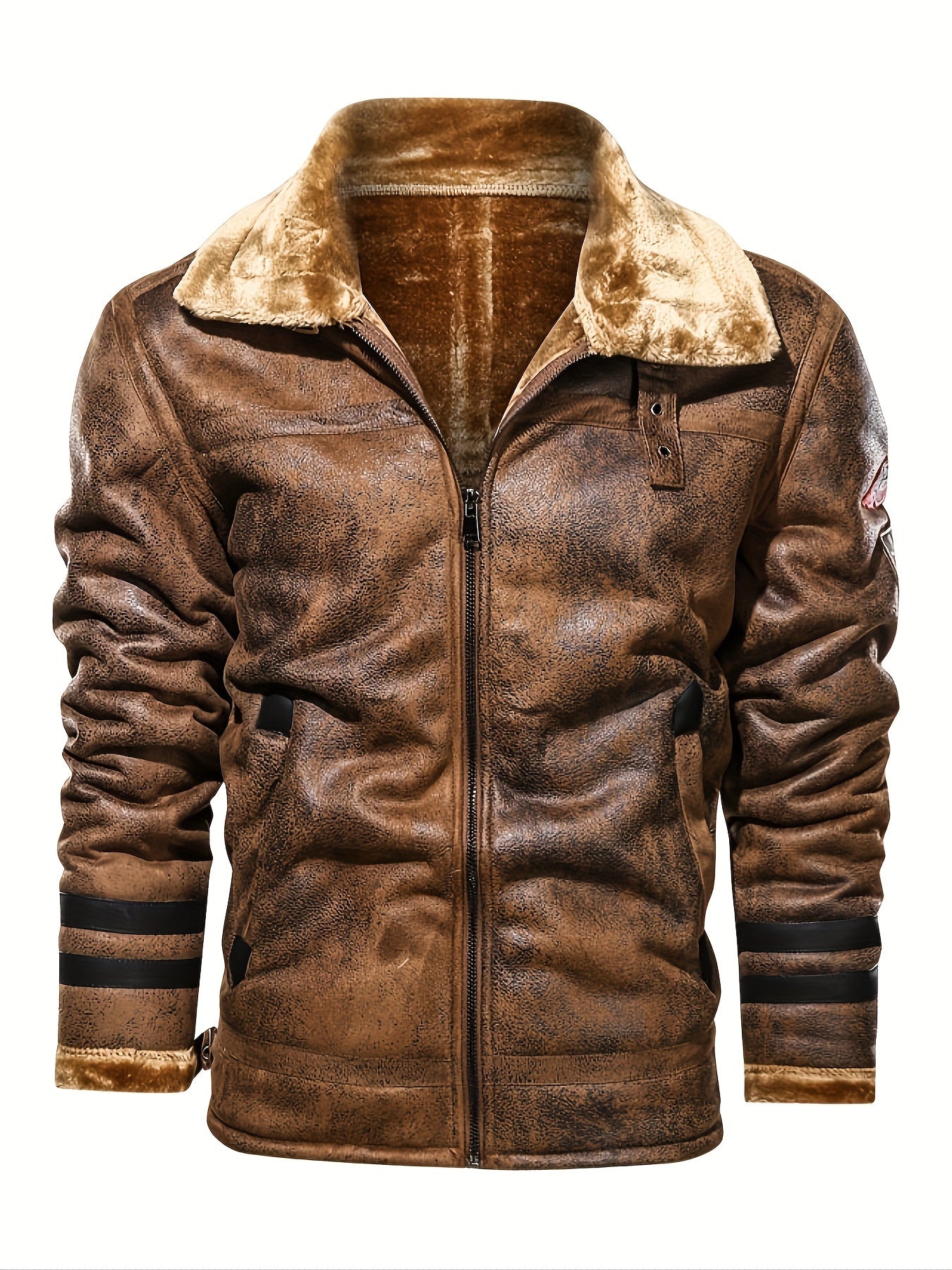 Men's Vintage Thermal Fleece-Lined Jacket - Winter