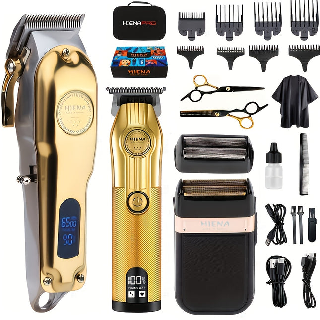 kit Professional hair and men's beard trimmer Rechargeable