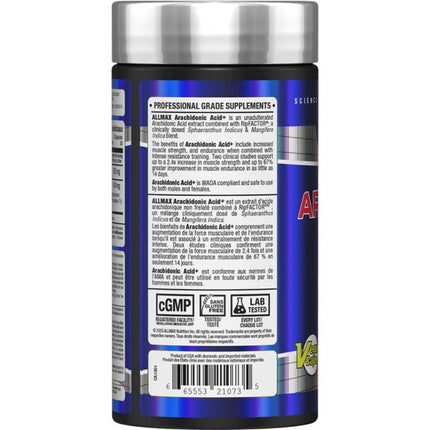 Allmax ARACHIDONIC ACID, 120 Capsules