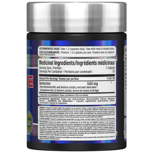 Allmax BERBERINE HCL, 30 VCaps
