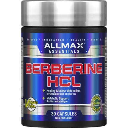 Allmax BERBERINE HCL, 30 VCaps