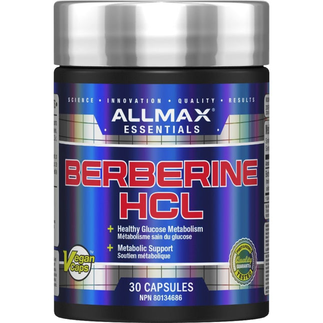 Allmax BERBERINE HCL, 30 VCaps