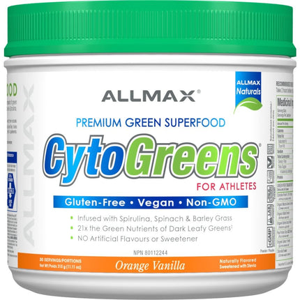 Allmax CYTOGREENS, 30 Servings