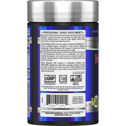 Allmax MELATONIN 8Hr. SLEEP, 60 VCaps
