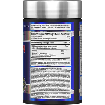 Allmax MELATONIN 8Hr. SLEEP, 60 VCaps