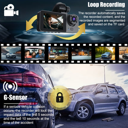 Dual Dash Cam – 4K Front & Rear Recording + 32GB SD Card Included