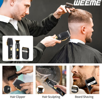 1-3pcs Professional Hair Clippers for Men