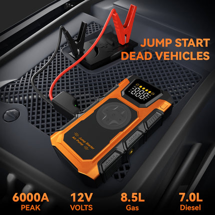 6000A Car Jump Starter