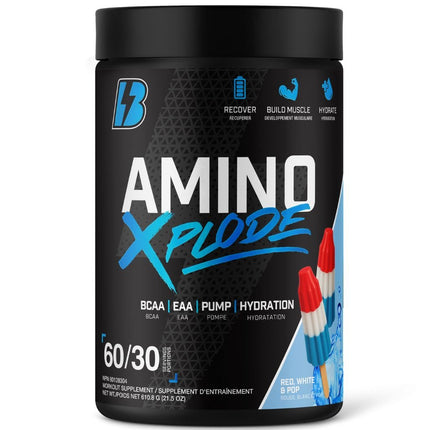 Bull Nutrition AMINO XPLODE (EAA/BCAA/Hydration), 60/30 Servings