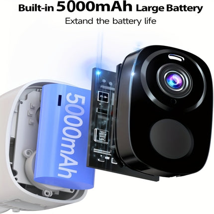2 Sets 2.4Ghz wifi Outdoor indoor Wireless Security Camera
