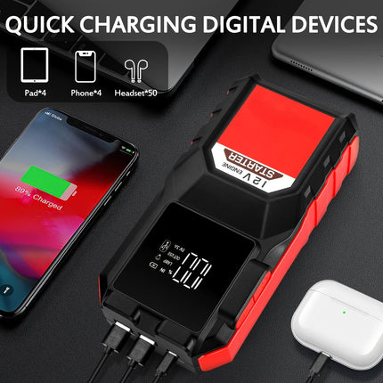 FlyAuto 3000A Car Jump Starter