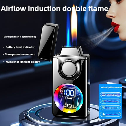 Smart Butane Voice Lighter – 5 Modes