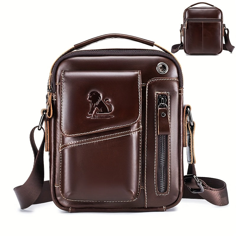 Genuine Leather Crossbody Bag
