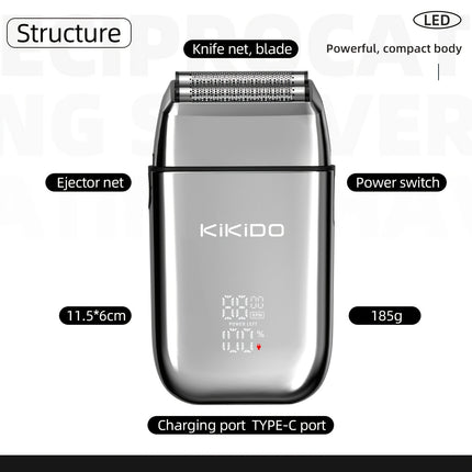 KIKIDO Men's Electric Shaver