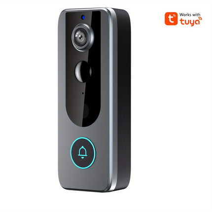 Video Doorbell, Wireless Smart Doorbell, with Night Vision, Two-Way Audio