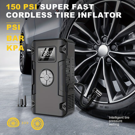 7-in-1 9000A Multifunctional Emergency Start Power  Inflator