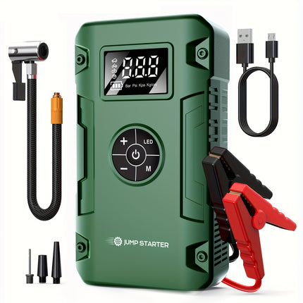 7-in-1 9000A Multifunctional Emergency Start Power  Inflator