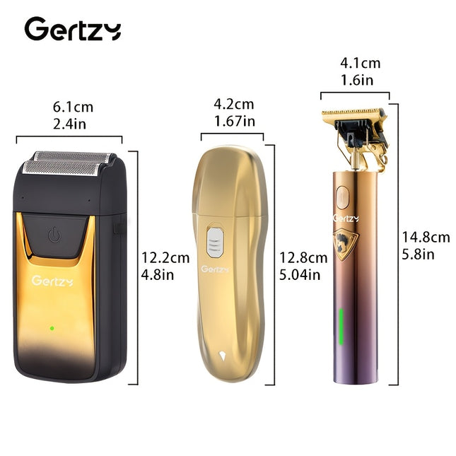 Hair Clippers Electric USB charging 3 for 1