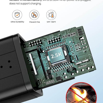 LDAS A20 Dash Cam WiFi , 2.5K Car Camera, Dashcams with App, Night Vision, G-Sensor, Loop Recording, 24H Parking Mode, Free 128G SD Card, Support 256GB Max (Black)