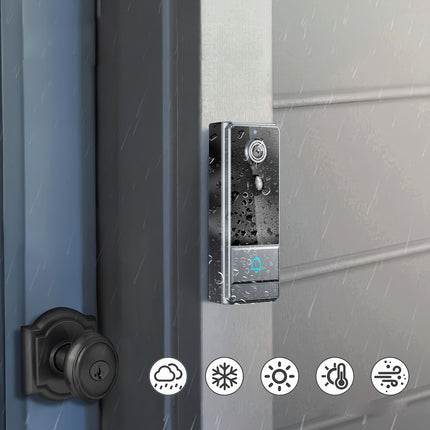 Wireless Doorbell Camera Plus, Door Bell With PIR Sensor And Human Motion Detection