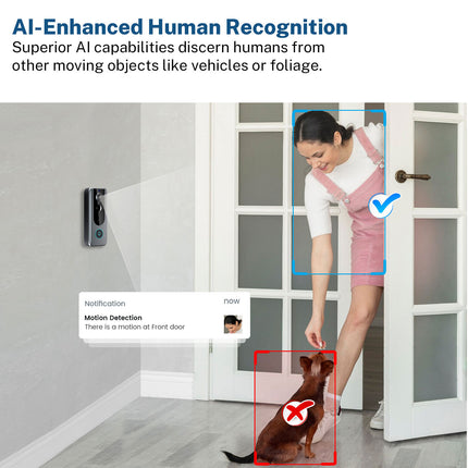 Smart Video Doorbell Camera Smart Video Doorbell Detection & Human