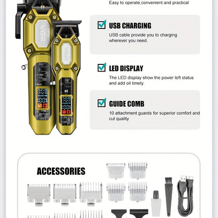 Professional Hair Clippers for Men