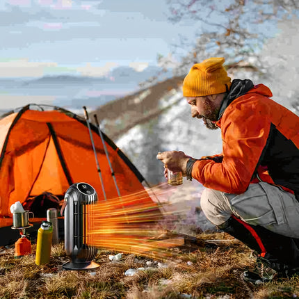 DIBELLAY 1500W Ceramic Heater – Quiet, Remote & Safe”