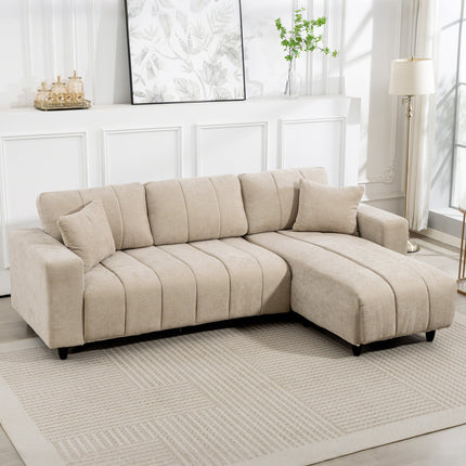 Wilshere Reversible Sectional with Changeable Chaise-Available in 2 Colours