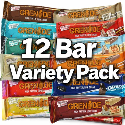 Grenade GRENADE BAR, 60g x 12 Bars/Box
