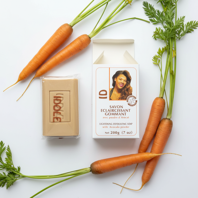 Savon Idole Carrote - vue à plat
