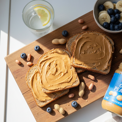 Toast au beurre d'arachide Kraft Only Peanuts