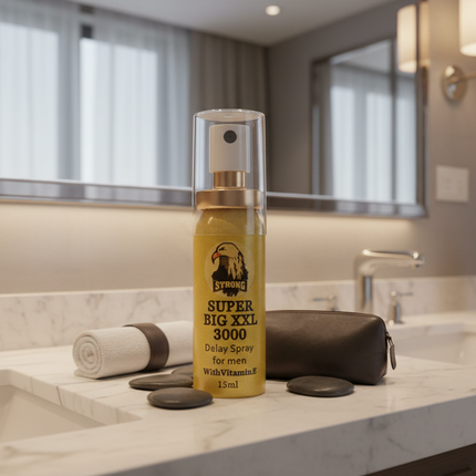 Produit sur comptoir salle de bain luxe