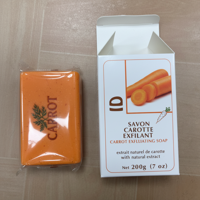 Savon Idole Carrote avec boîte - vue principale