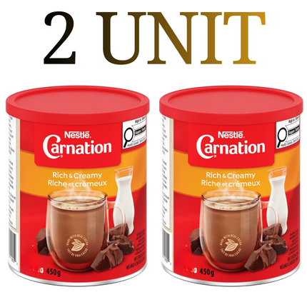 Nestlé Carnation Hot Chocolate 2-pack 450g tins