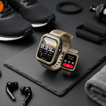 GZC Smartwatch - Flat lay sport